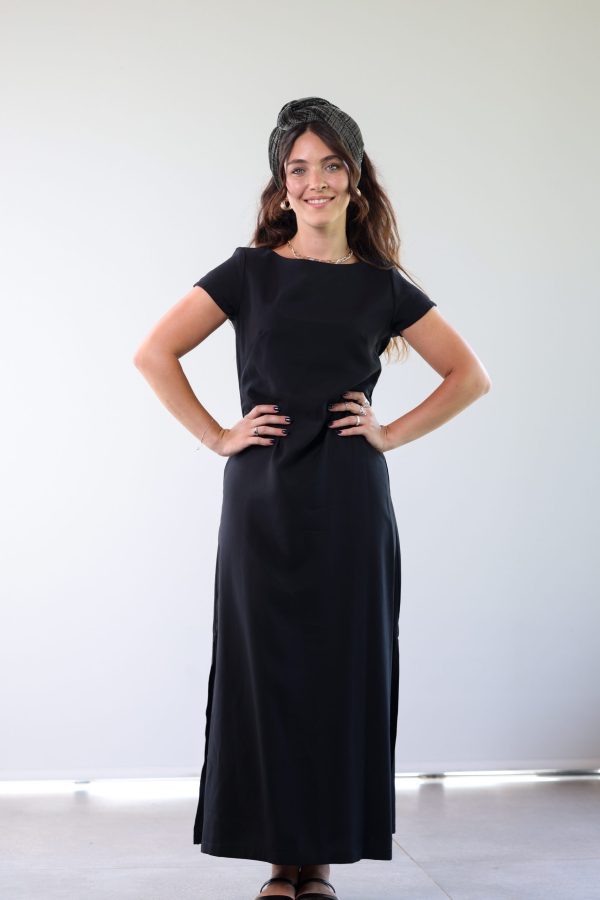 ⁦שמלת סול שחורה⁩ – תמונה ⁦2⁩